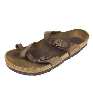 Birkenstock Mayari Brown Leather Sandal L11 M9 42